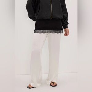 DISSH Monica White Satin Pant